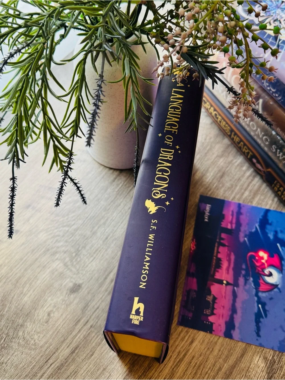 Fairyloot Exclusive Edition A Language Of Dragons by S. F. Williamson